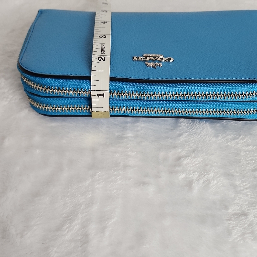 Coach Vibrant Blue Satchel and Wallet Set - Picture 15 of 15